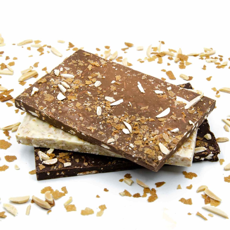 Breekchocolade Amandelkrokant