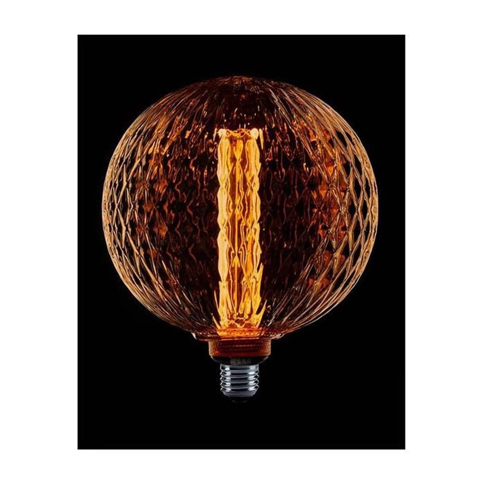 Led Kooldraad Lamp G200 Globe RIBBEL GLAS E27