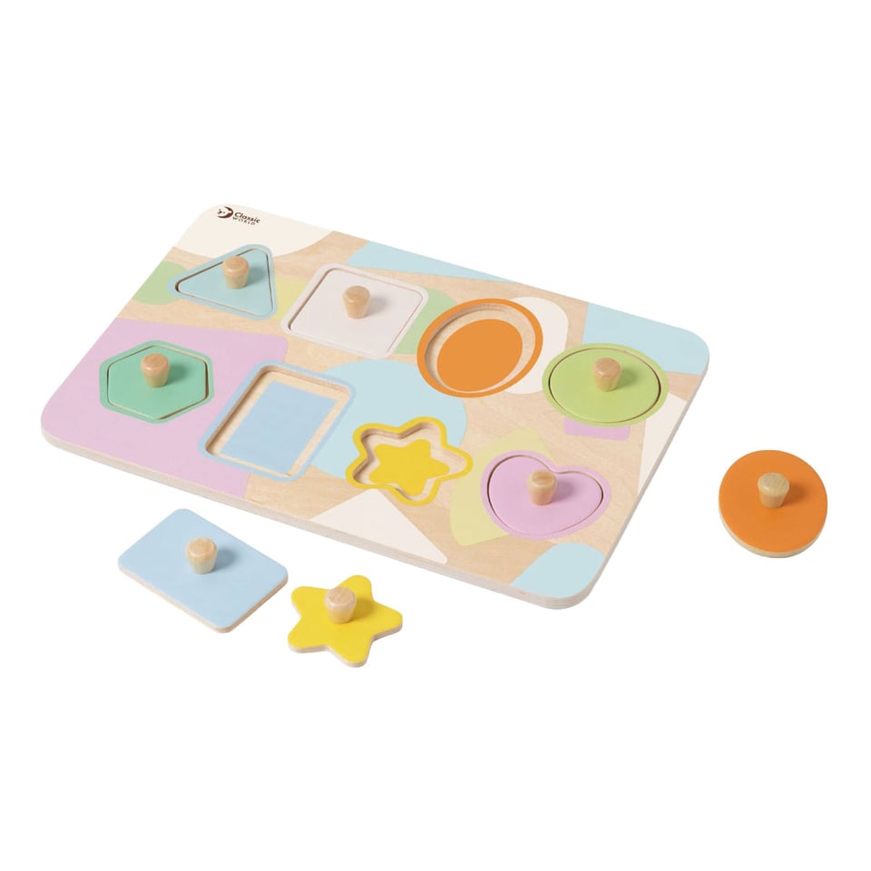 Houten Puzzel - Eerste Vormen