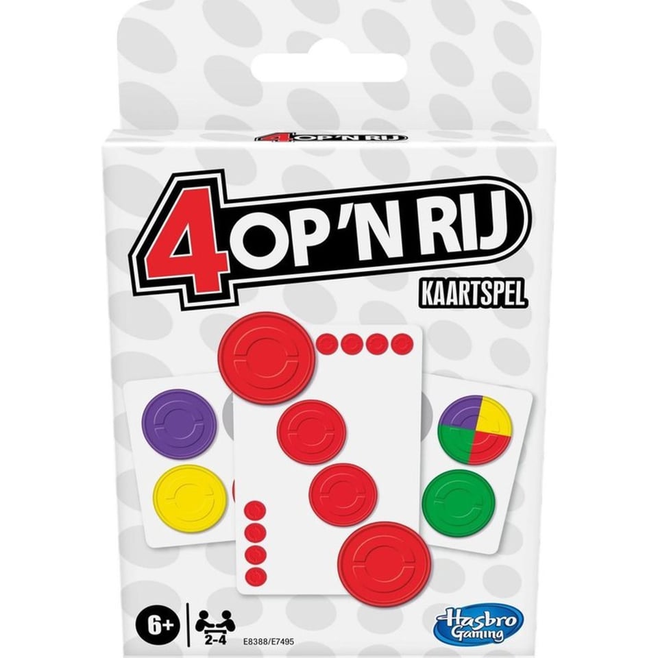 Spel 4 Op 'N Rij Kaartspel