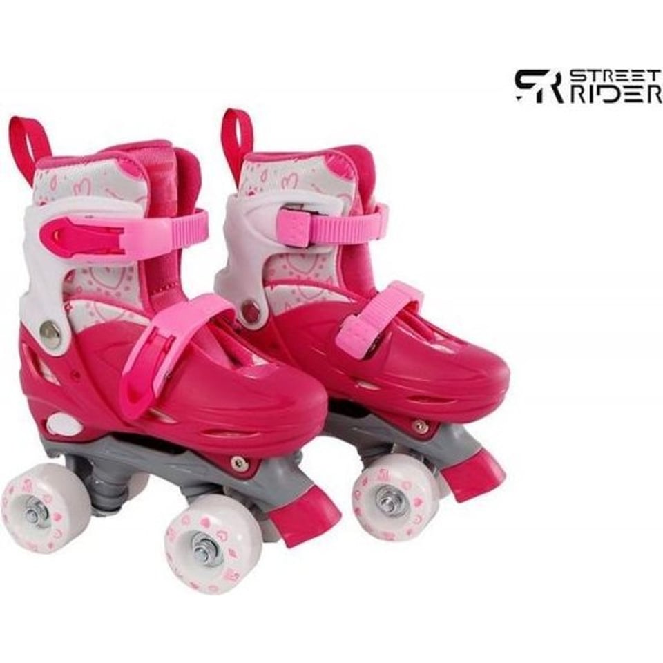 Rolschaatsen Roze Verstelbaar Maat 31-34