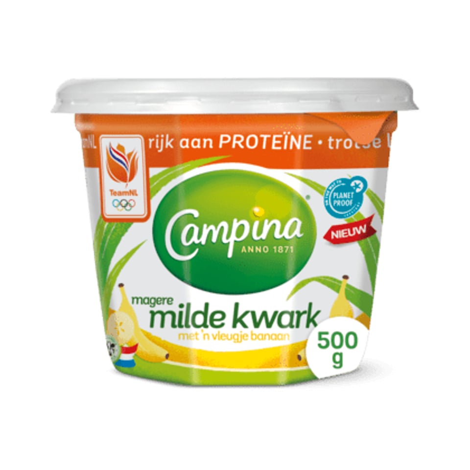 Campina Magere Kwark Banaan