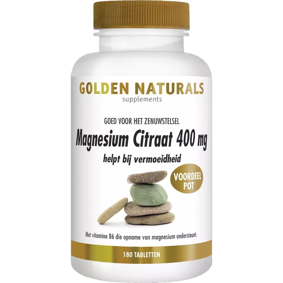Gn Magnesium Citraat 400 Mg 180 Veg