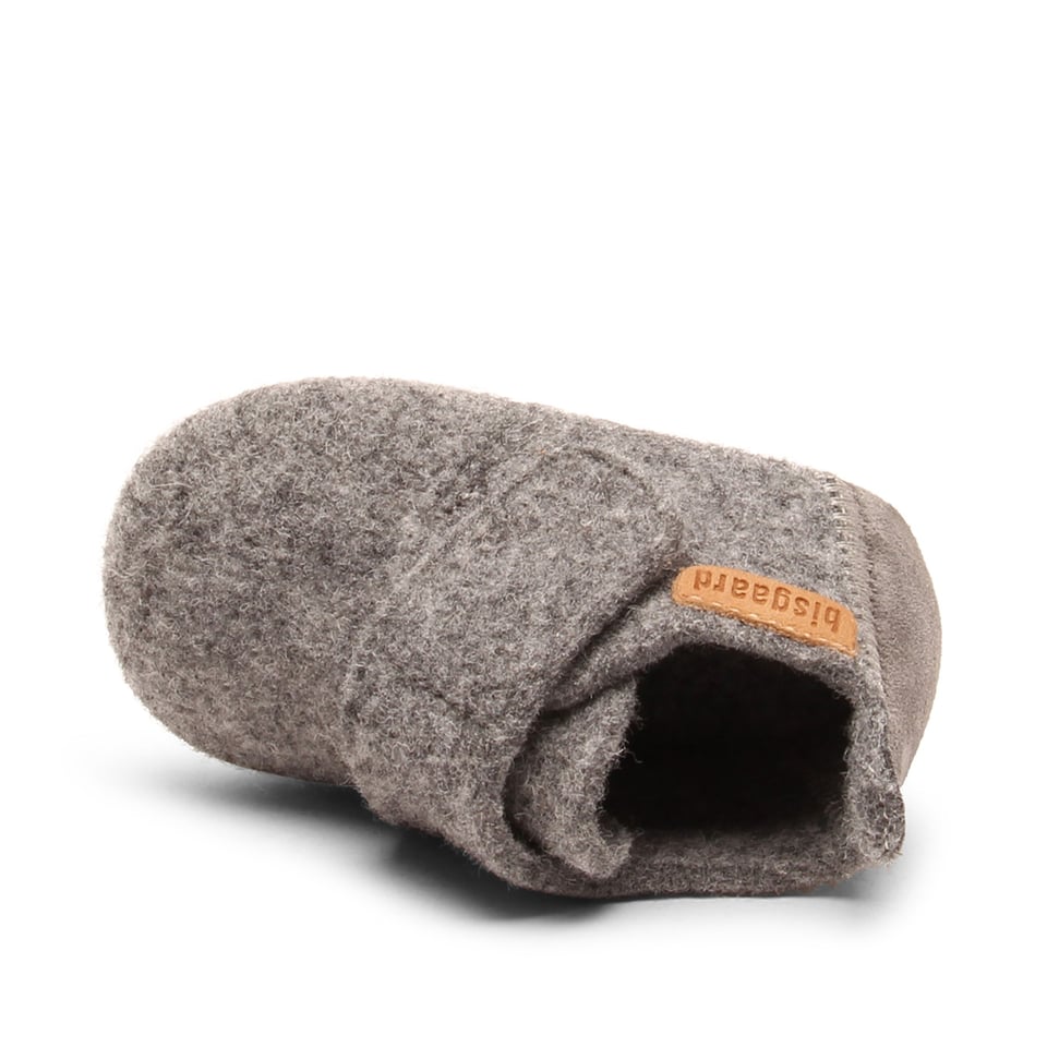 Baby Wool Home Shoe Grey