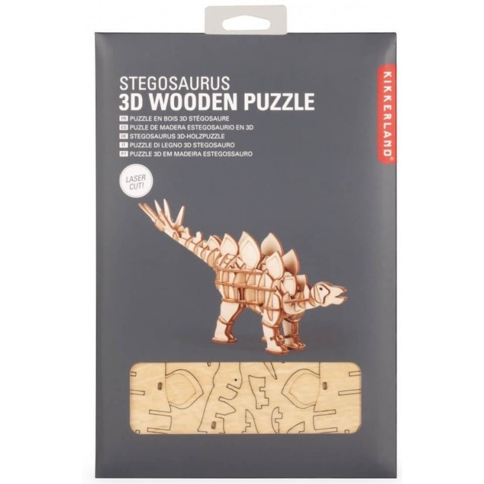Stegosaurus Houten 3D Puzzel