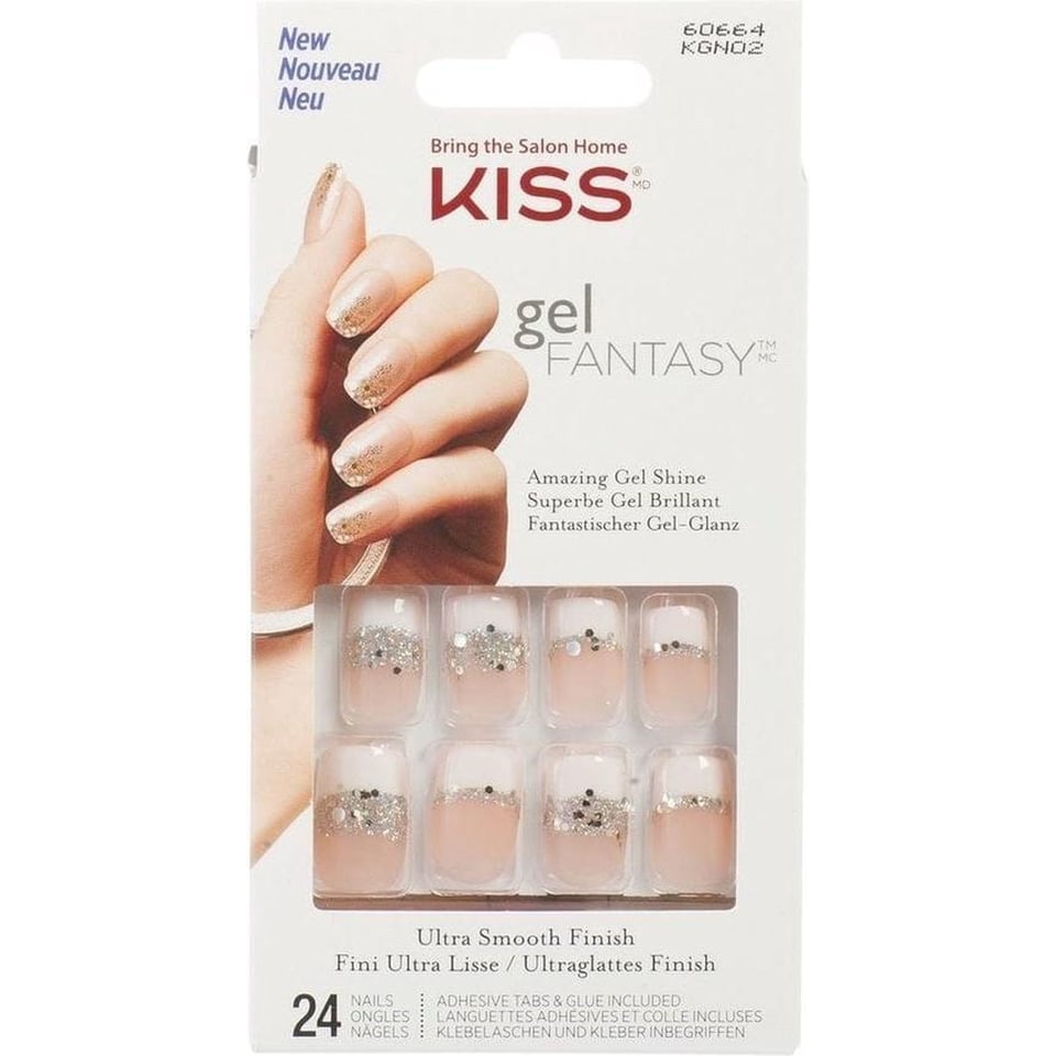 Kiss Gel Fantasy Nails Rock Candy 1set