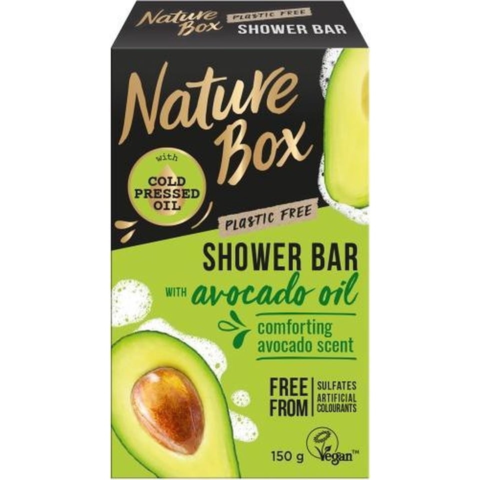 Nature Box Shower Bar 150 Gram Avocado