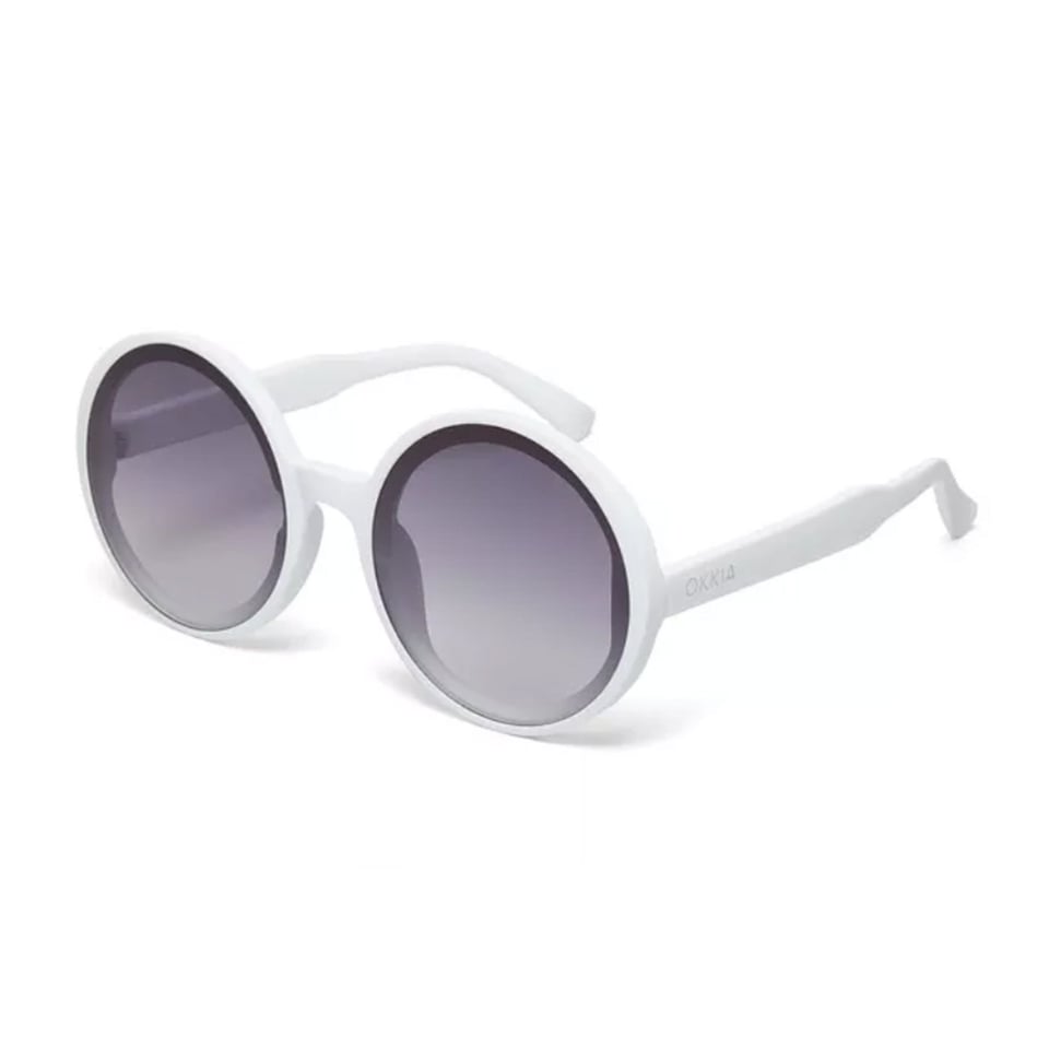 Zonnebril MONICA Round White OK014-OW