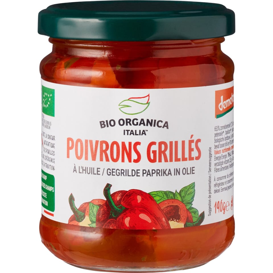 Gegrilde Paprika in Olie