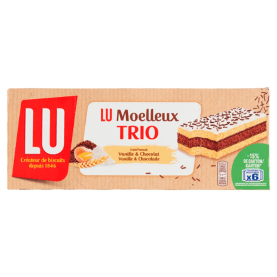 Lu Zachte Trio Cake