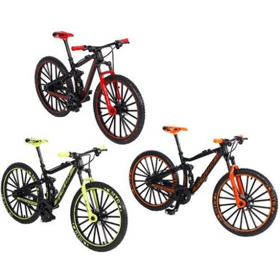 Model Fiets - Mountainbike Metalen Schaalmodel 1:10