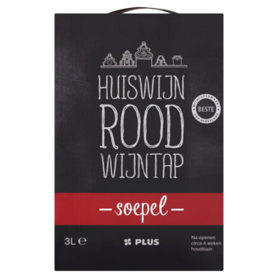 PLUS Huiswijn Rood Bag in Box