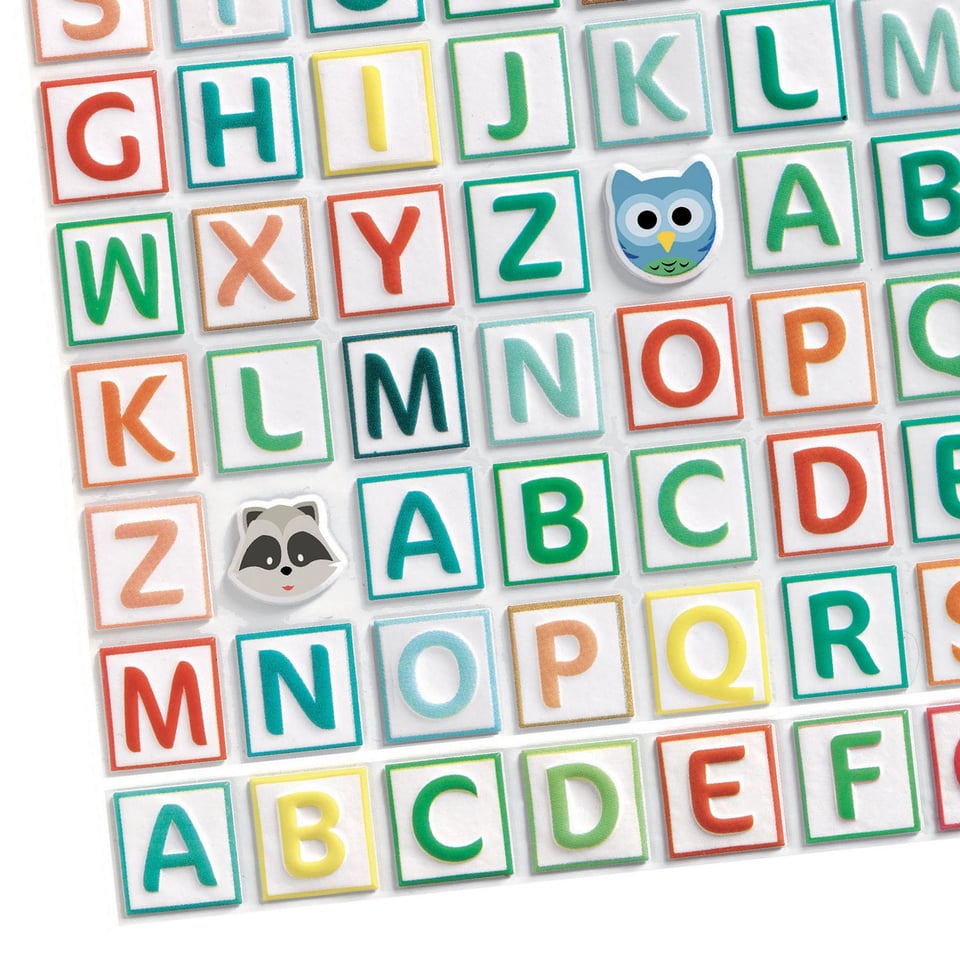 Djeco Stickers Alfabet