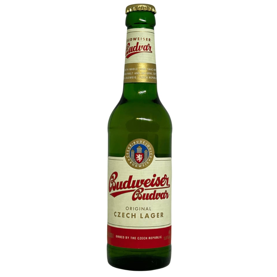 Budvar Budweiser Fles 330ml