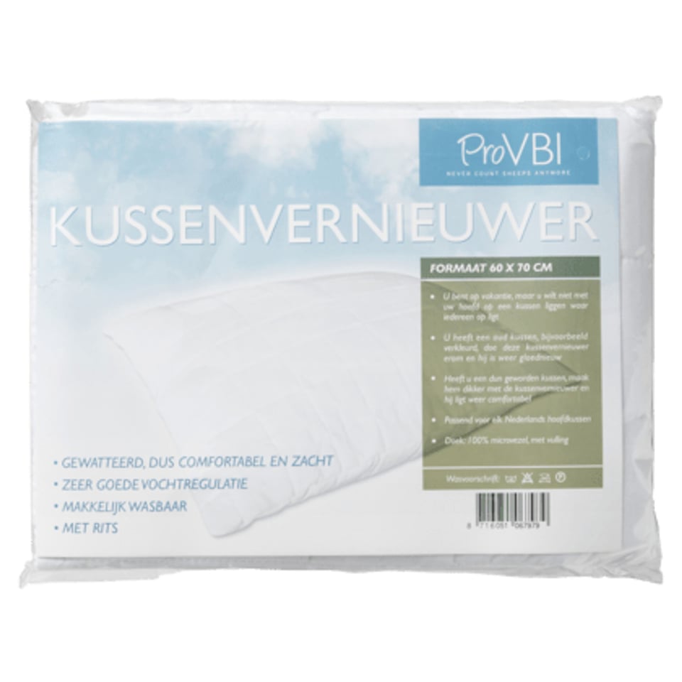 Provbi Kussenvernieuwer Wit 60x70cm