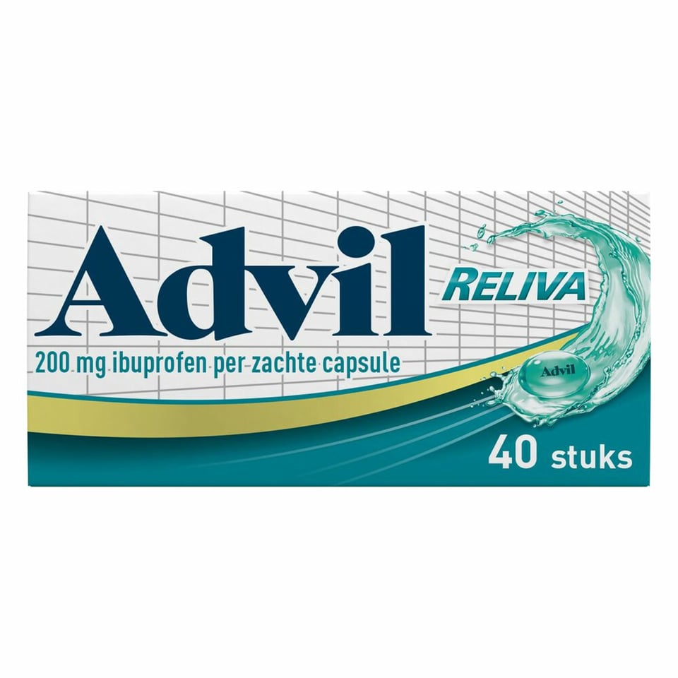 Advil Reliva Liquid Caps 200mg 40st 40