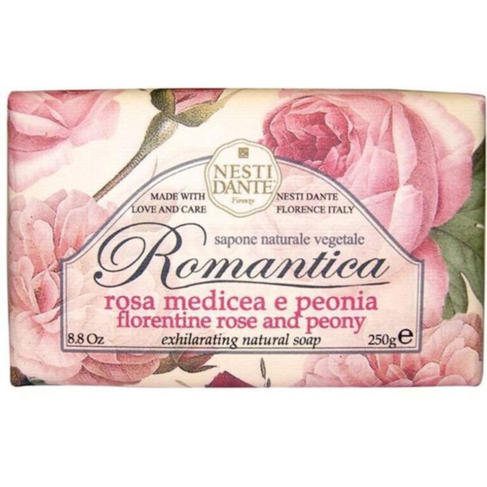 Nesti Dante Zeep Romantica Rose Pioni 250 Gr