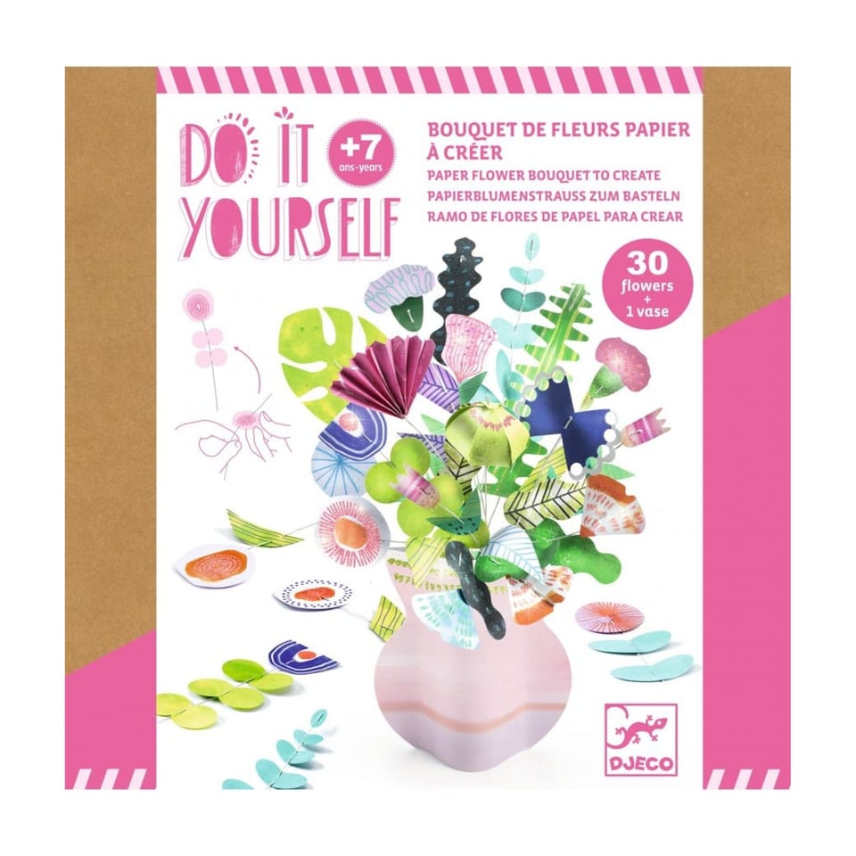 Djeco DIY Knutselset Bloemen Delicate