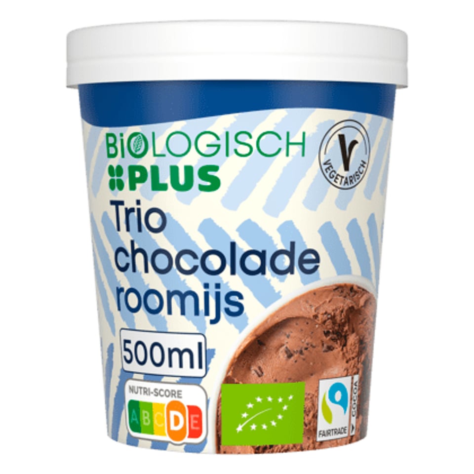 Biologisch PLUS Trio Chocolade