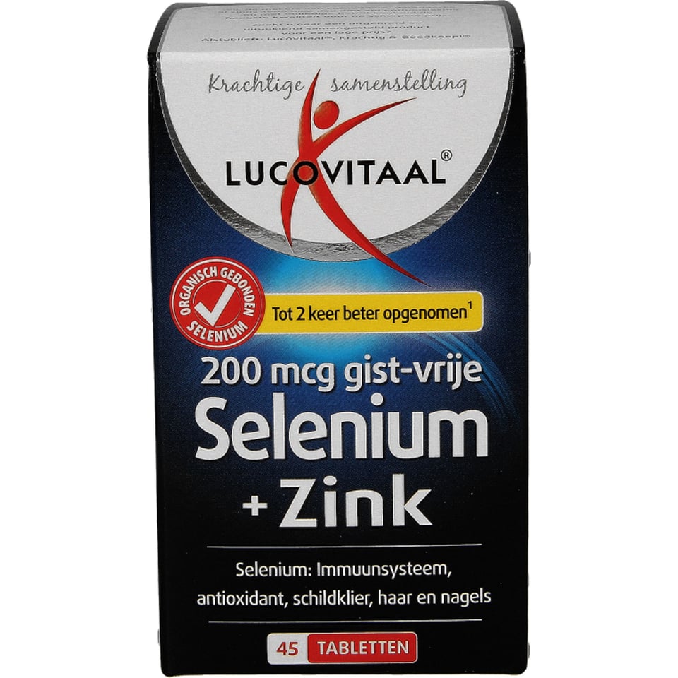 Lucovitaal Selenium+zink 45 Tabl