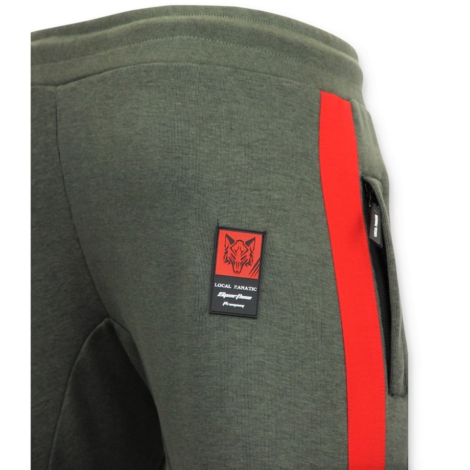 Exclusieve Sweatpants Heren - Mike Tyson Trainingsbroek - Groen