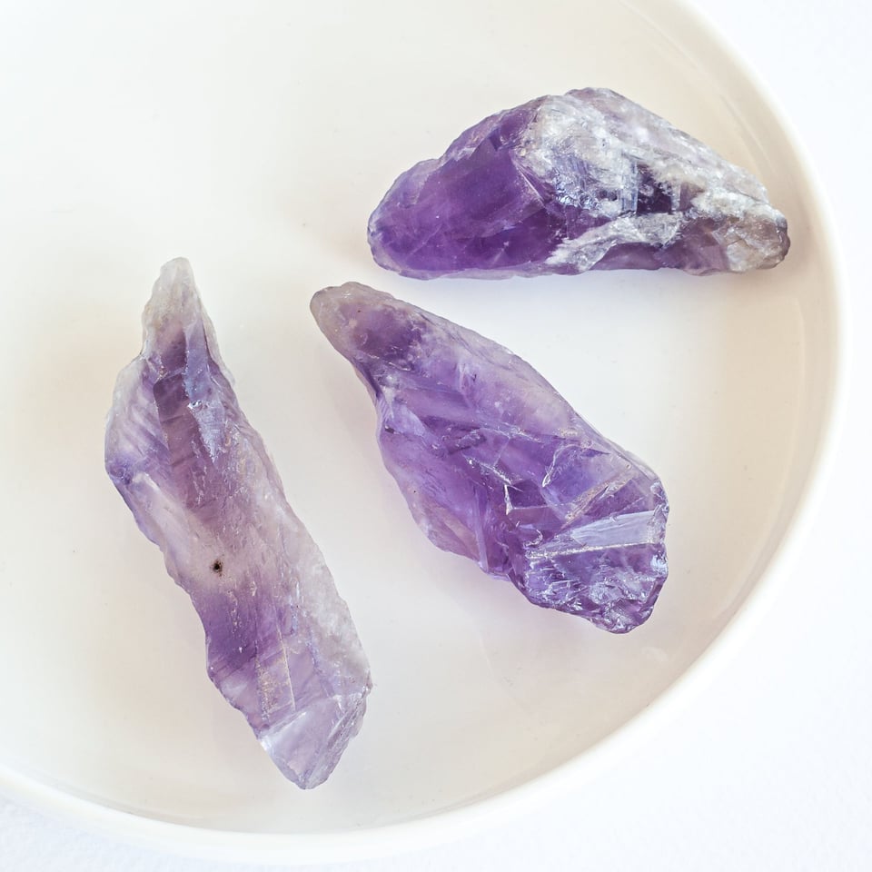 Crystal Rough Stones - Amethyst