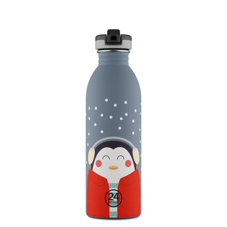 24 Bottles Urban Bottle Kids 500ml Happy Penguin