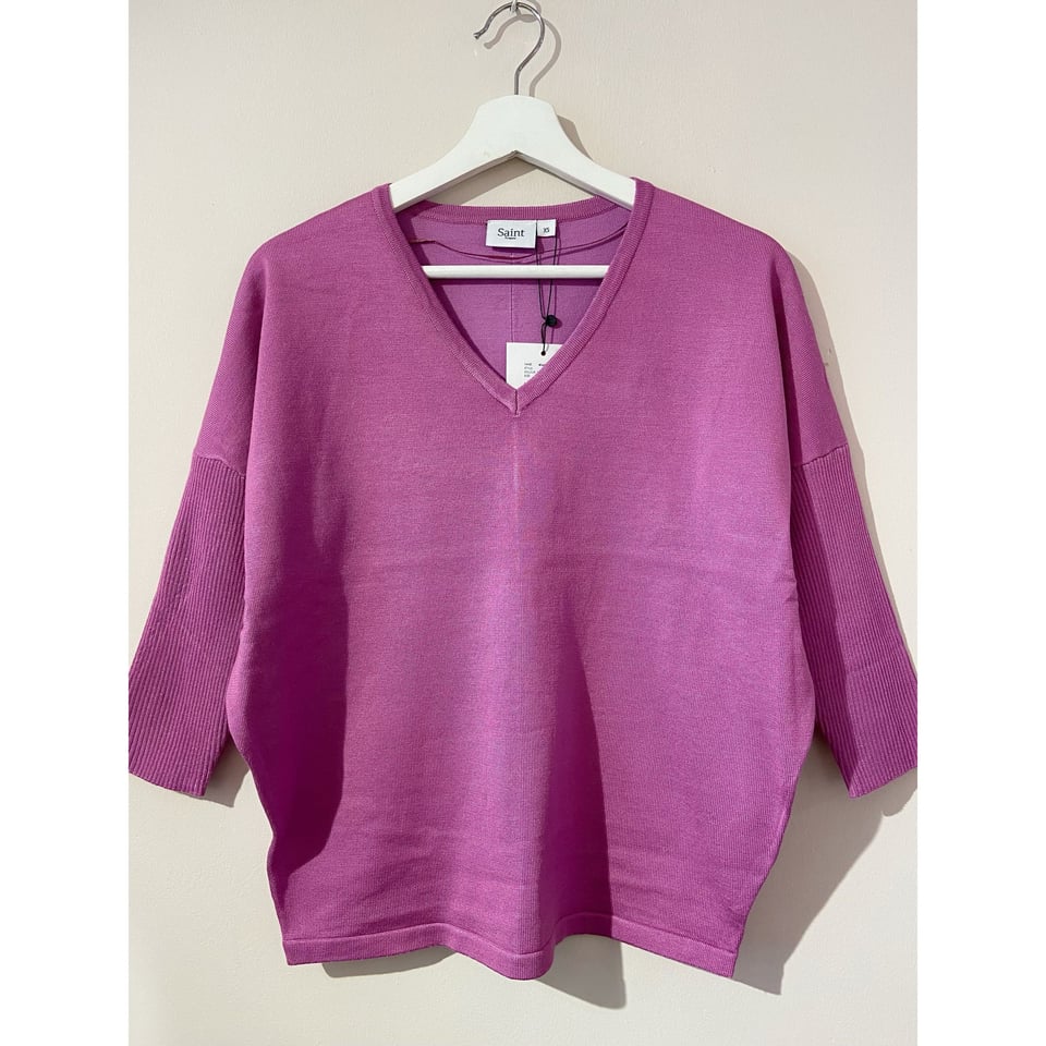Mila Pullover - Musthave top deep Purple