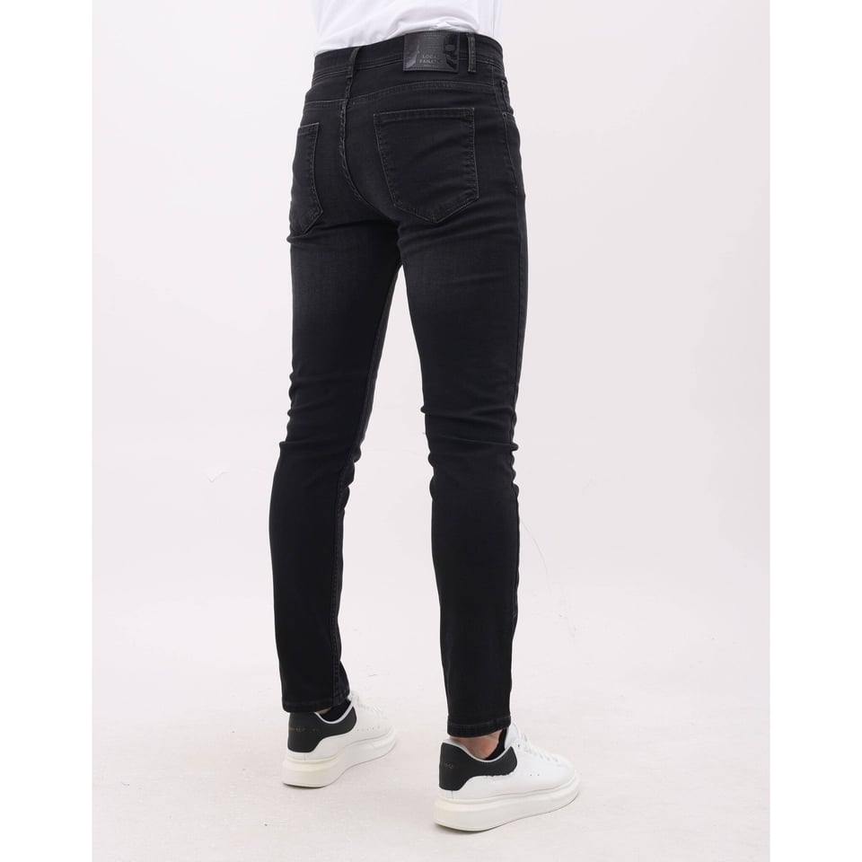 Jeans Heren Volwassenen - Regular Fit - Stretch Broek Heren - MM-R-05 - Donker Grijs