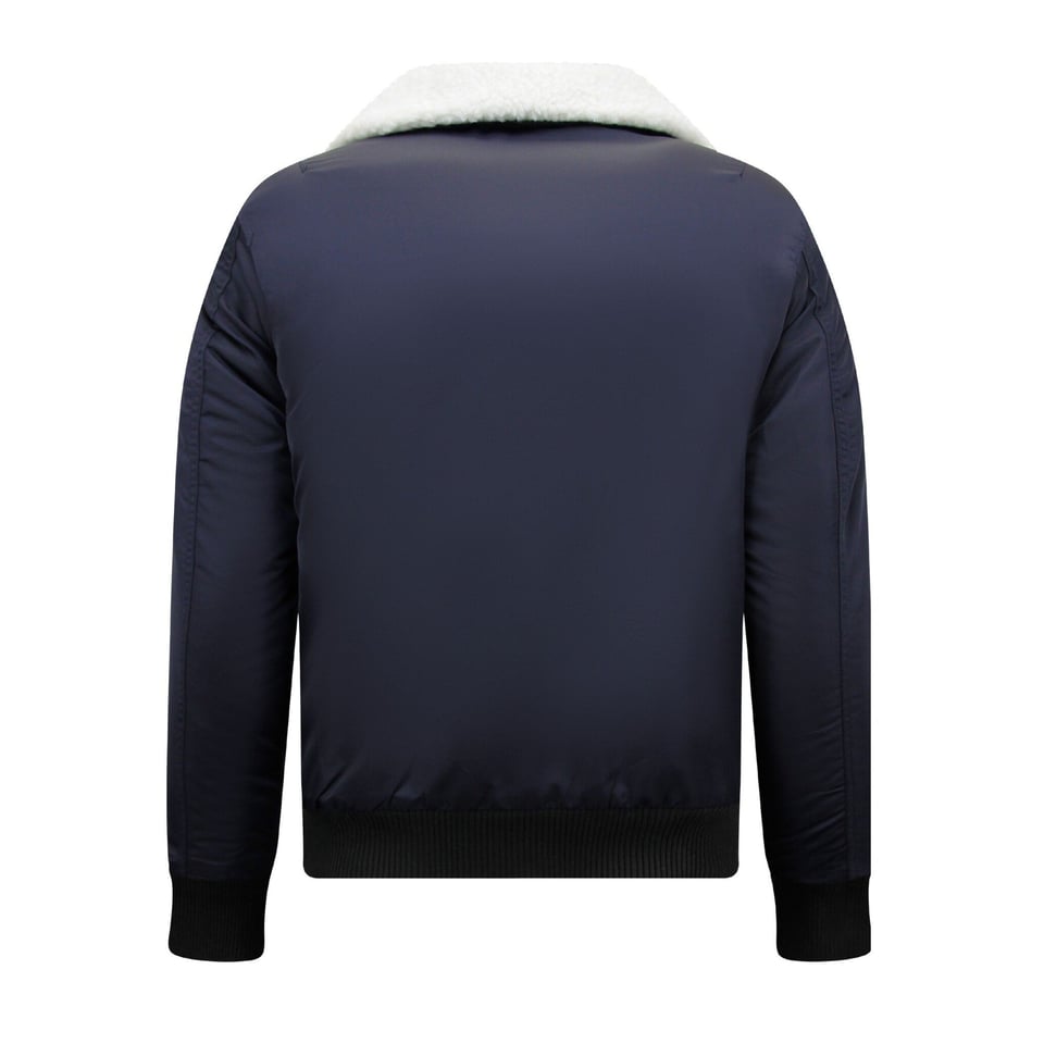 Casual Piloten Bomber Jack Mannen - Blauw