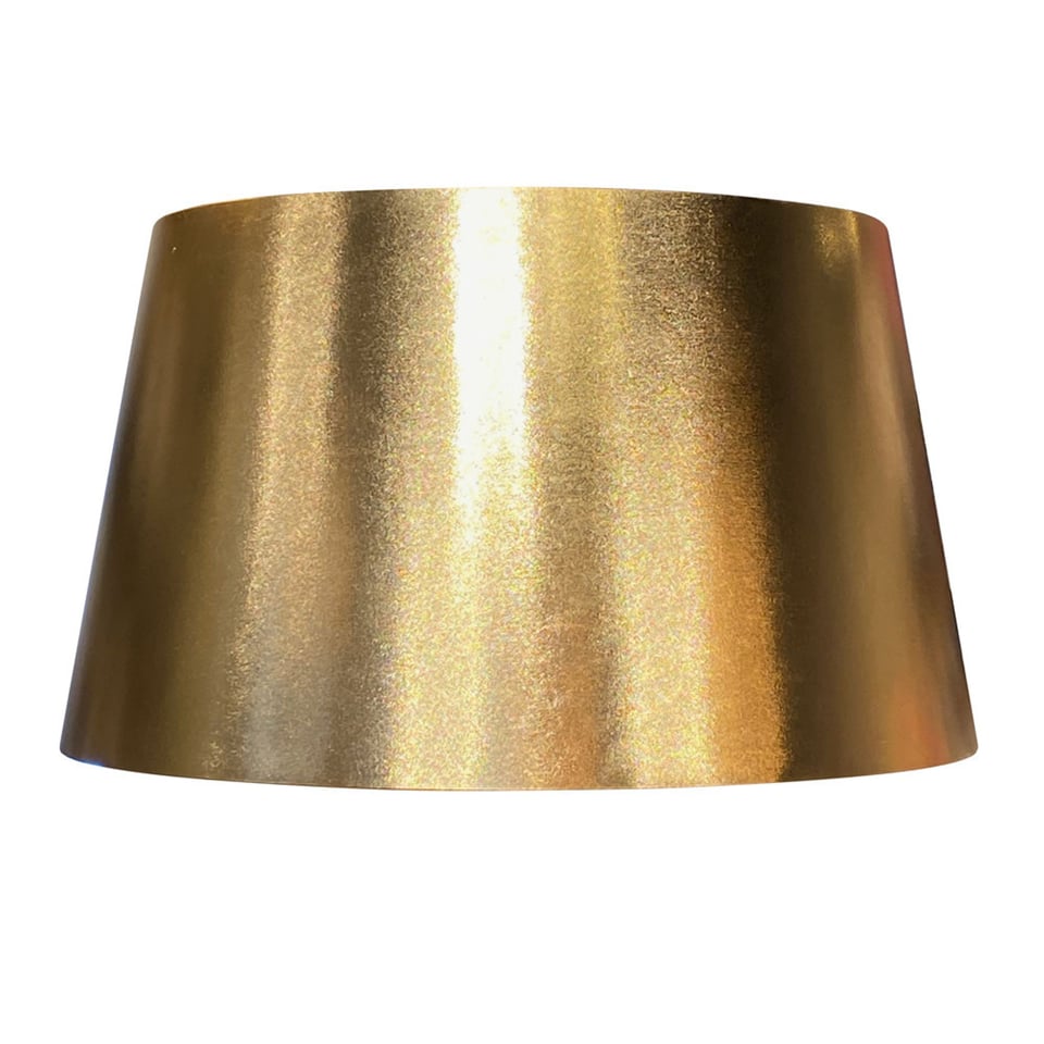 Lampenkap Conisch Glanzend Goud 40x27x50cm