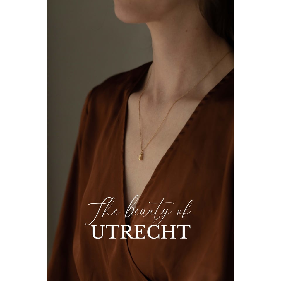 Riverstones Ketting De Dom Utrecht Goud