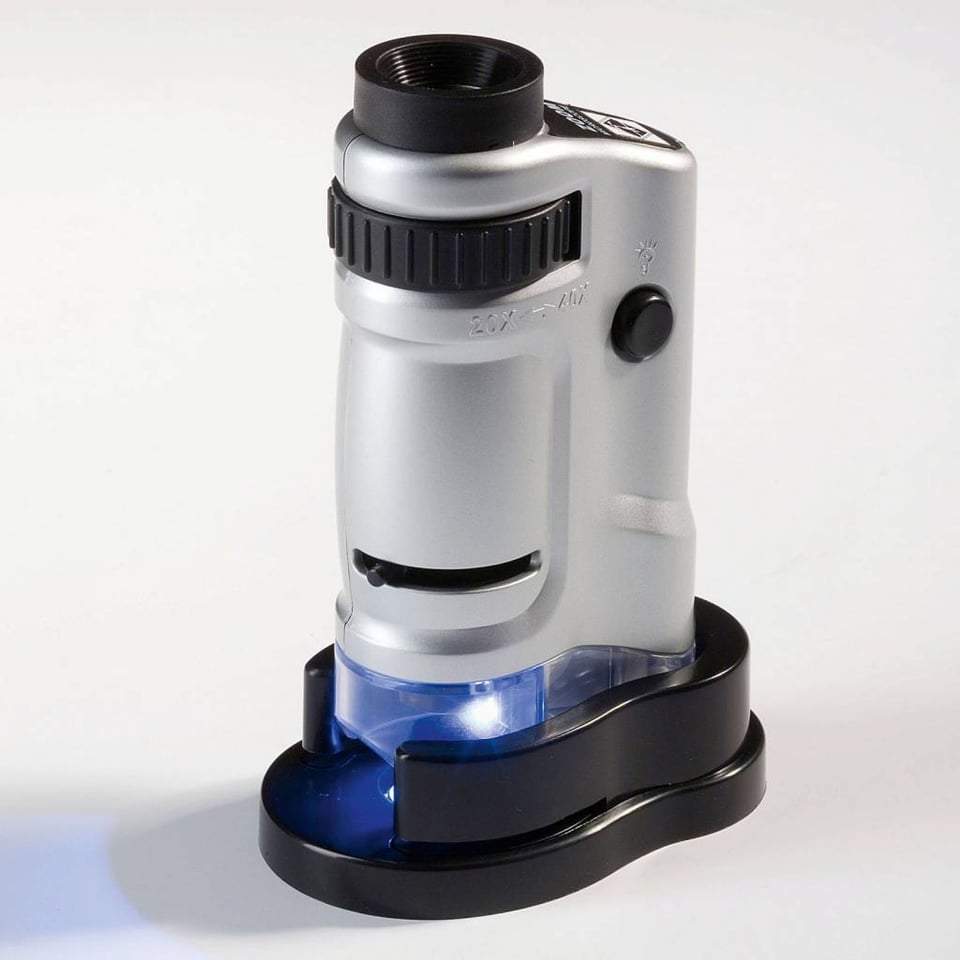 Zoom-Microscoop Met LED 20-40x Vergrotend
