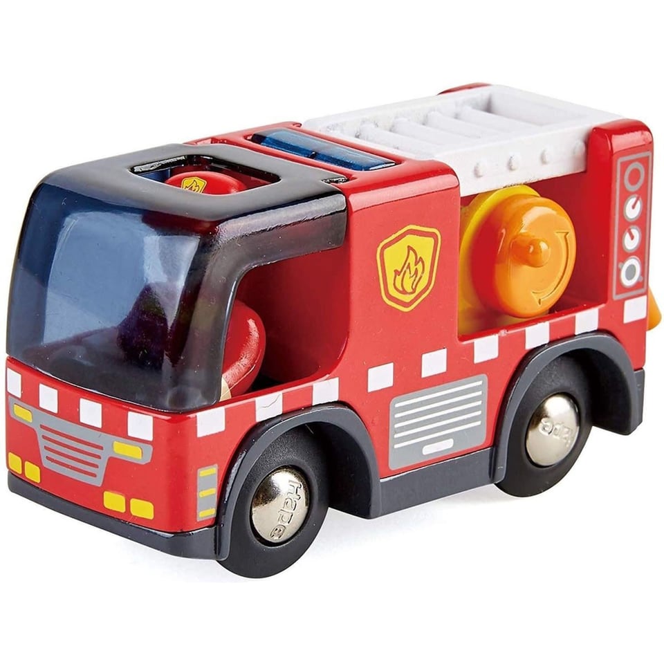 Hape Fire Truck with Siren 3+