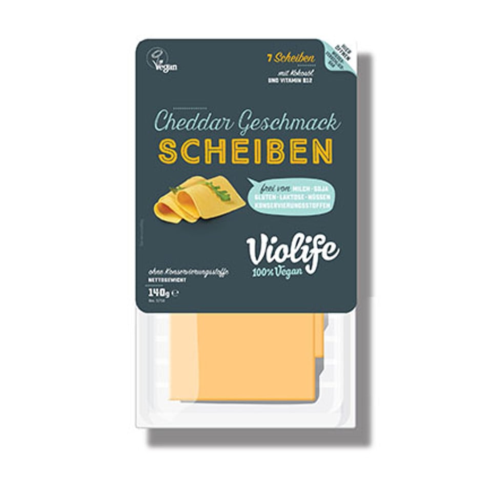 Violife Cheddar Slices 140g *THT 26.03.2025*