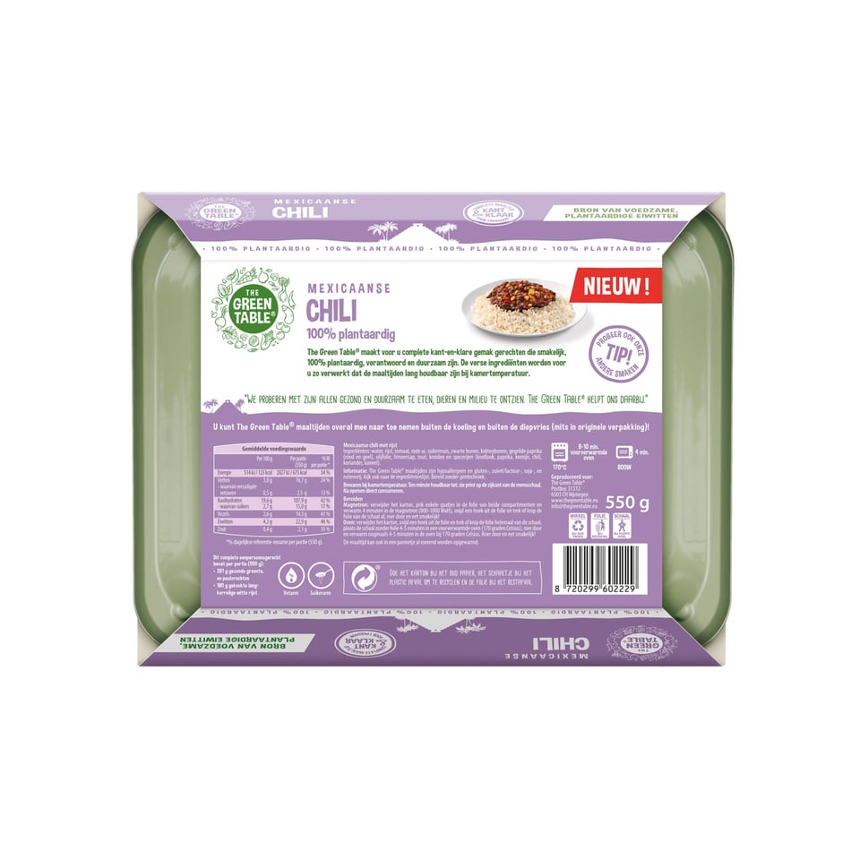 The Green Table Mexicaanse Chili 550g