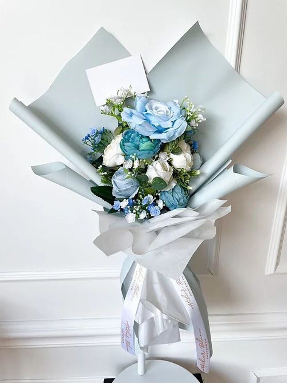 Flower Bouquet Small Blauw