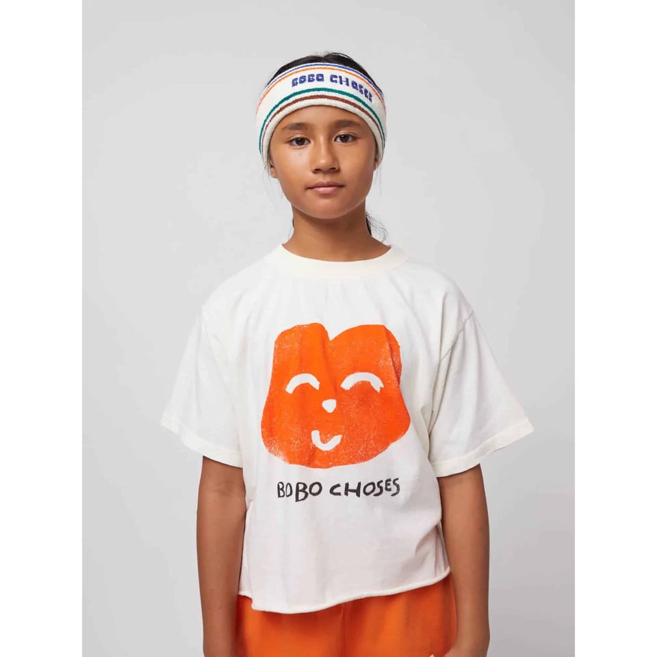 Bobo Choses Joyful Face T-Shirt