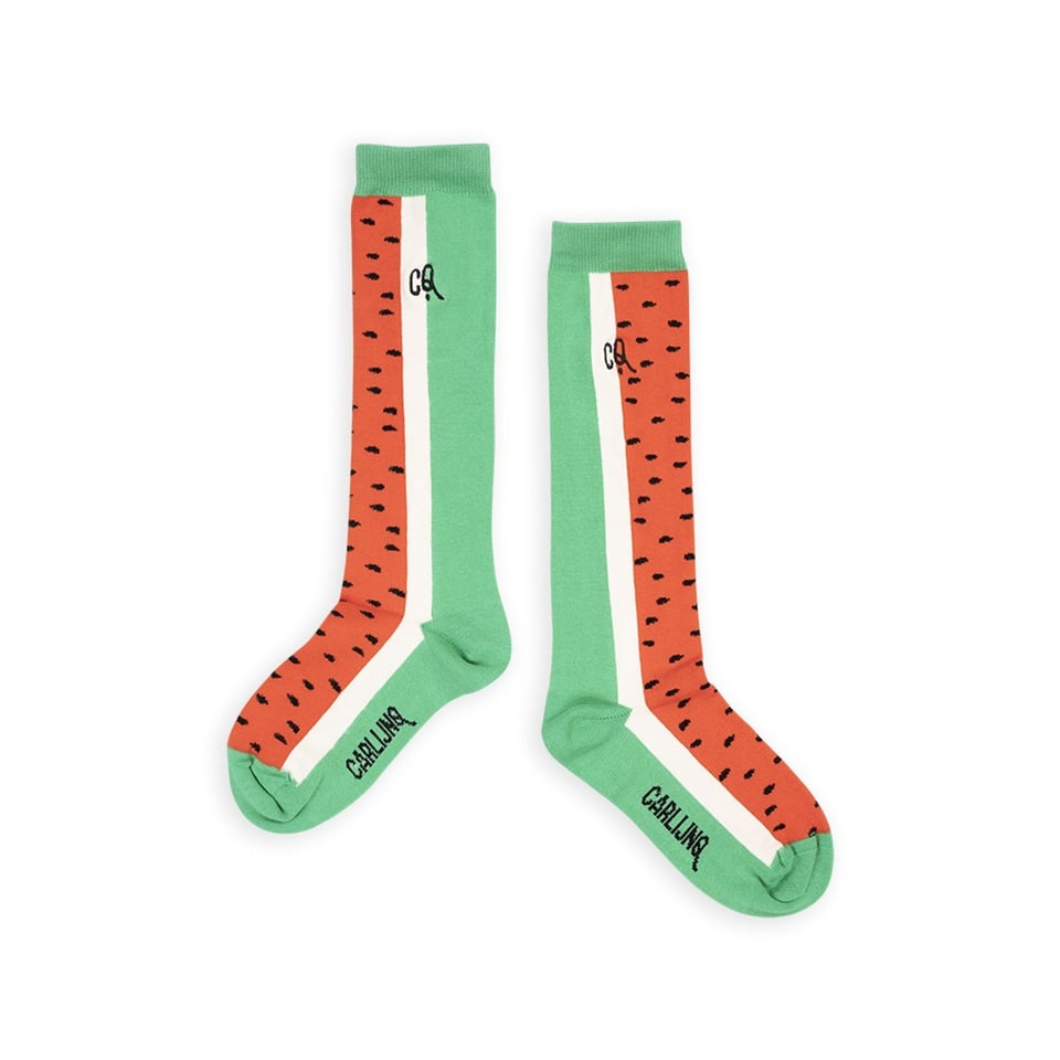 CarlijnQ Watermelon Knee Socks