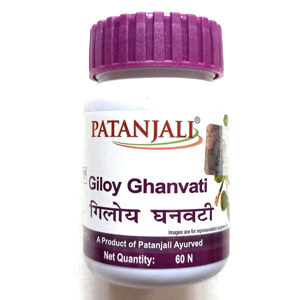 Patanjali Giloy Ghanvati 60 Capsules