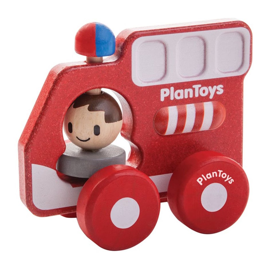 Plan Toys Brandweerwagen