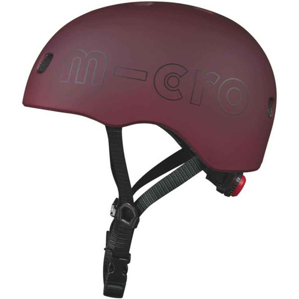 Micro Helm Deluxe Autumn Red - Maat: M (52-56 Cm)