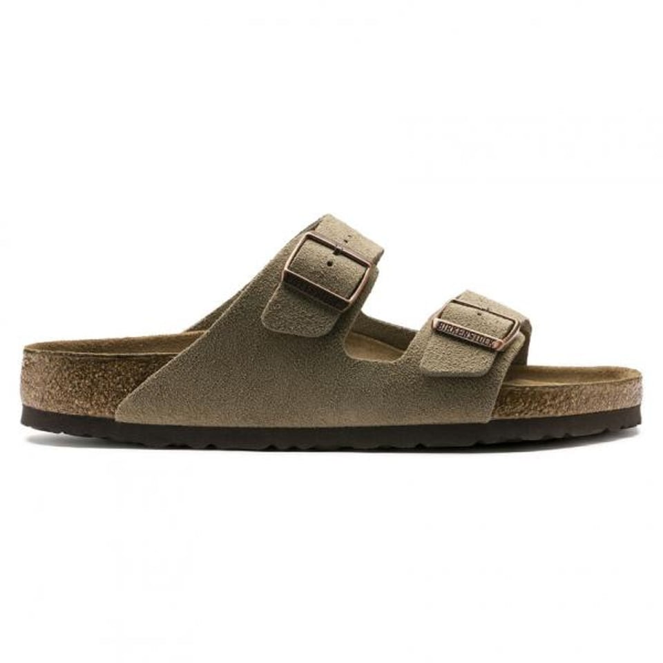 Birkenstock Arizona SFB Suede Taupe Narrow