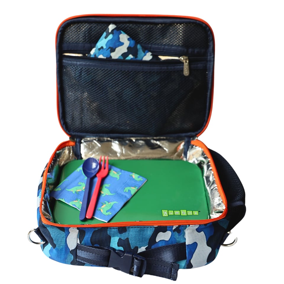Yumbox Lunch Bag Camouflage - Blauw
