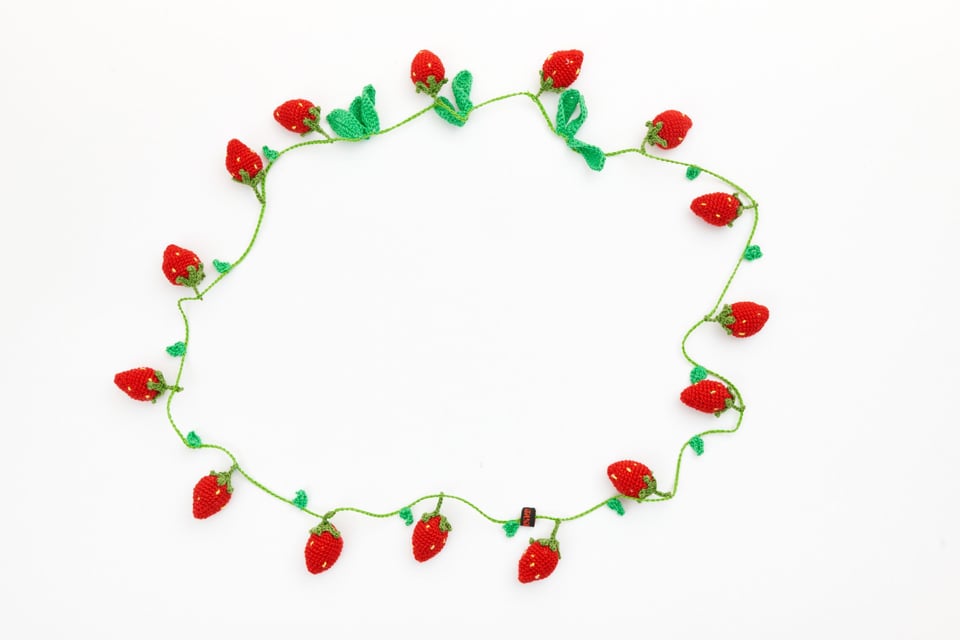 Sweet Strawberry Necklace