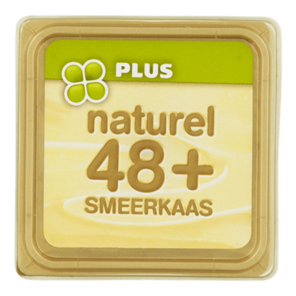 PLUS Smeerkaas Naturel 48+