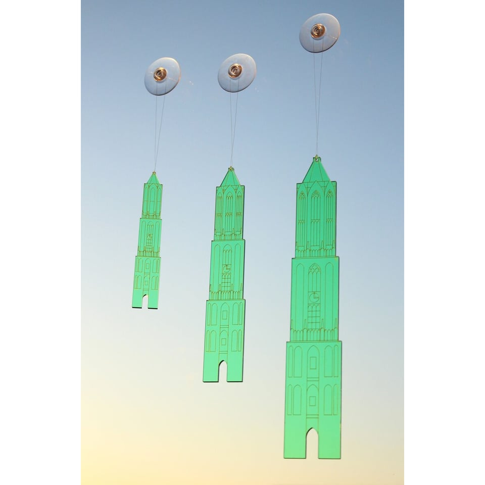 JUDS Plexiglas Domtoren Hangend 11 Cm Groen