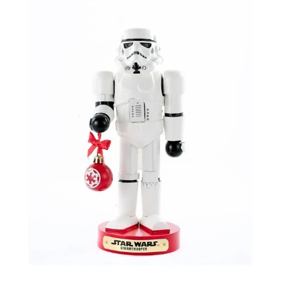 Notenkraker Storm Trooper Met Kerstbal