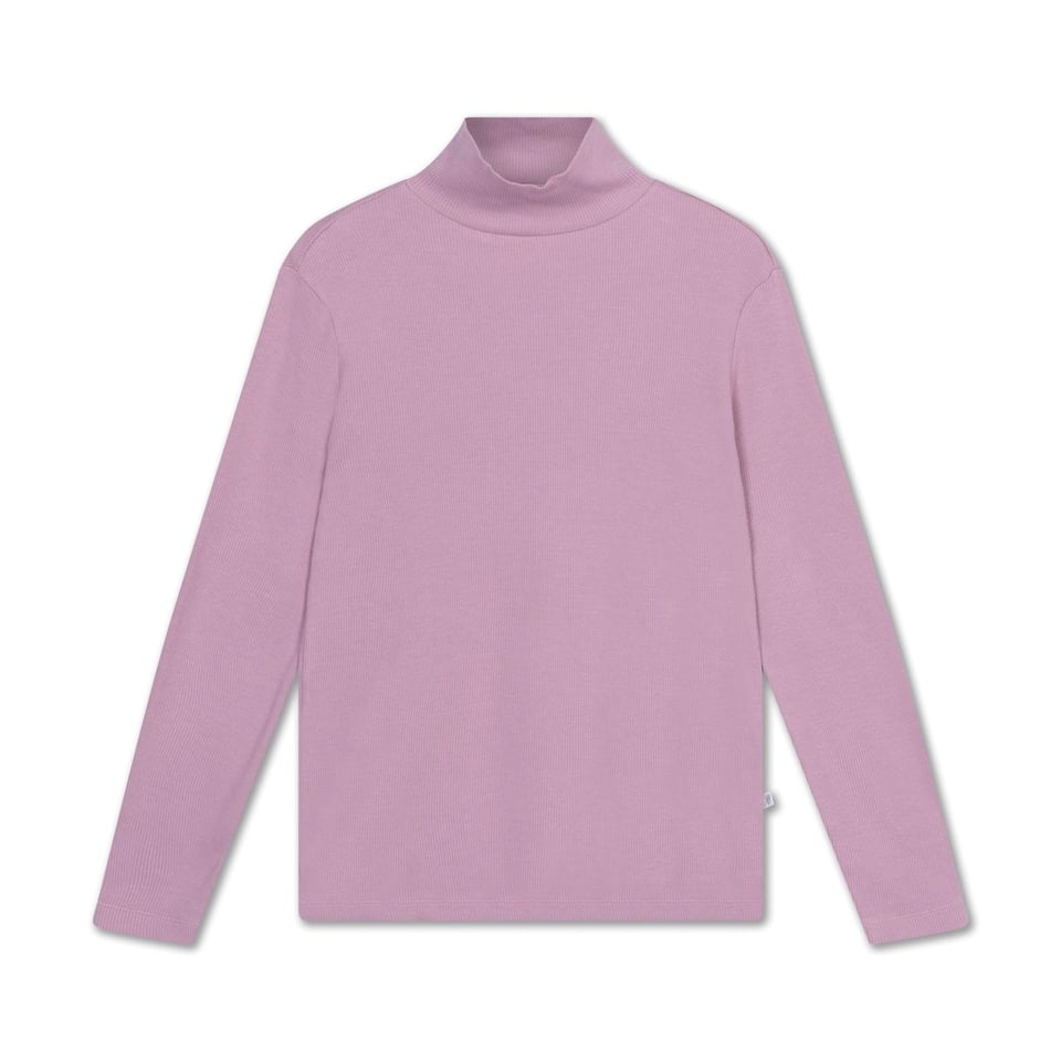 Repose Ams Turtle Neck Orchid Mauve