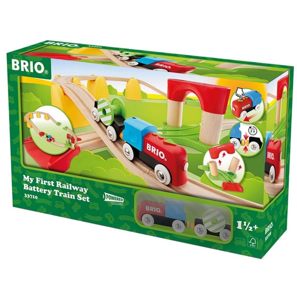 BRIO Mijn Eerste Treinset Op Batterijen